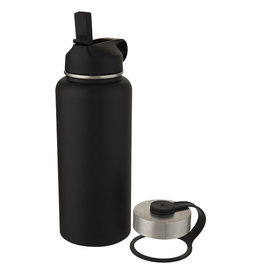 DeBle Supra 1 Liter Koperen Vacuüm Thermosfles met 2 Deksels 10068201 bedrukken met logo