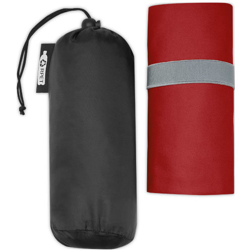 Bad & Wellness geschenken Pieter ultra lichtgewicht en sneldrogende handdoek van gerecycled PET