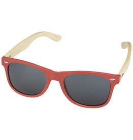 Sun Ray Bamboe Zonnebril met logo graveren DeBle