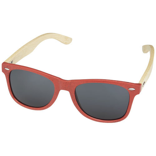 Sun Ray Bamboe Zonnebril met logo graveren DeBle