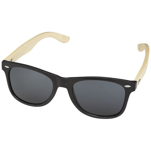 Sun Ray Bamboe Zonnebril met logo graveren DeBle