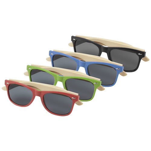 Sun Ray Bamboe Zonnebril met logo graveren DeBle
