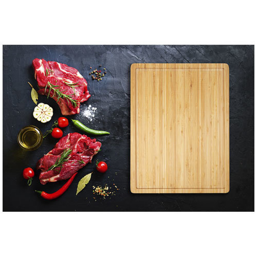 DéBlé Fet bamboe steak snijplank (11327006) bedrukken met logo