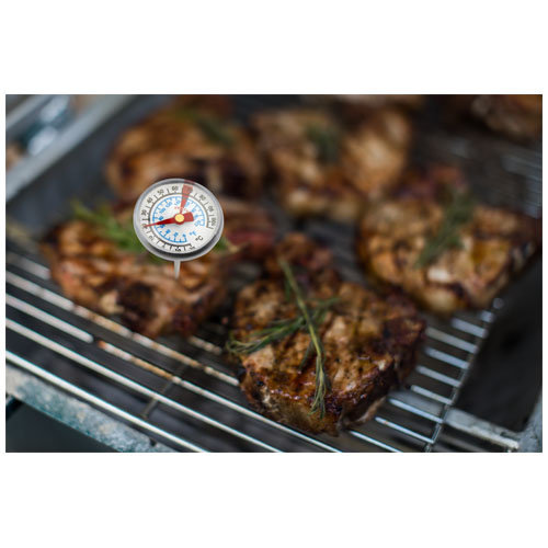 Met thermometer voor barbecue