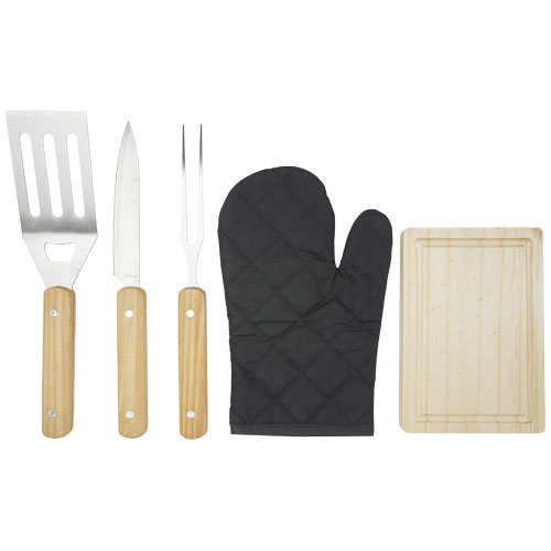 Barbecue relatiegeschenken bedrukken Gratar 5-delige barbecueset