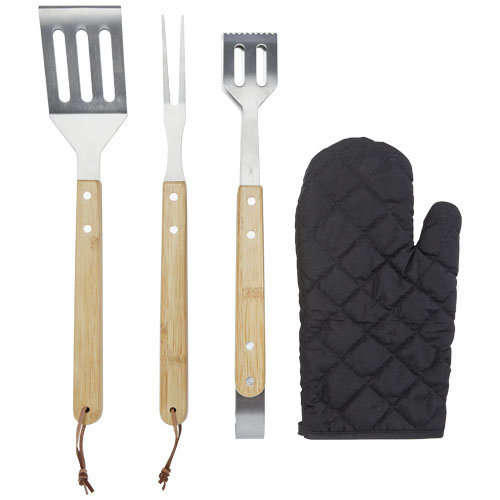 Barbecue relatiegeschenken bedrukken Gril 5-delige barbecueset
