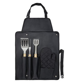 Barbecue relatiegeschenken bedrukken Gril 5-delige barbecueset