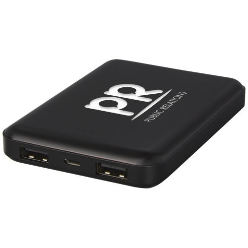 Gleam 5000 mAh ultra slanke oplichtende powerbank