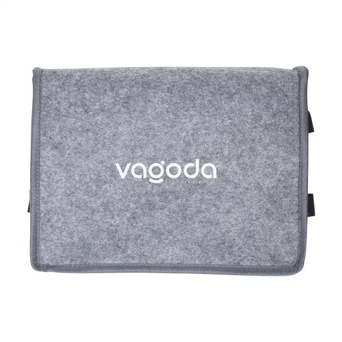 DeBle Keep-it-Cool Felt RPET koeltas met logo bedrukking