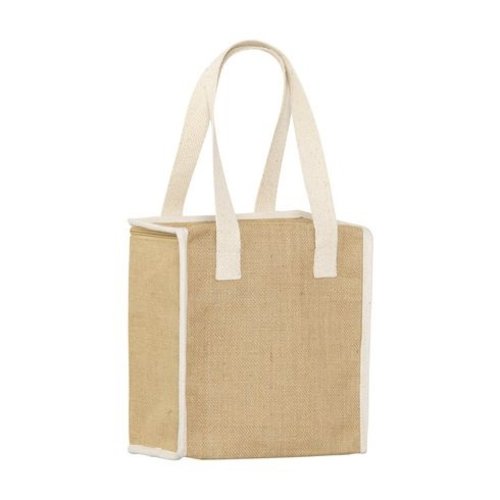DeBle Agra koeltas jute en katoen 8L 263746 bedrukt met logo