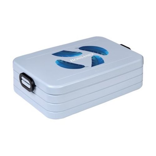 Mepal Bento Lunchbox Large 1,5 L – kunststof lunchbox met vakverdeling en extra bakje, personaliseerbaar als relatiegeschenk