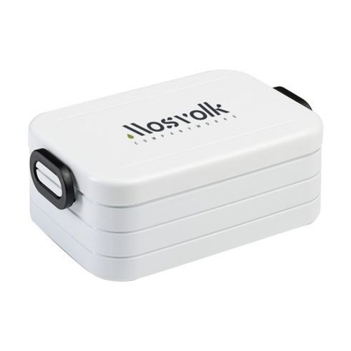 Mepal Bento Lunchbox Midi 900 ml – kunststof lunchbox met vakverdeling en extra bakje, personaliseerbaar als relatiegeschenk