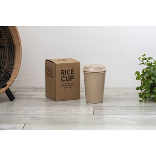 Rice Cup met deksel 400 ml koffiebeker W023