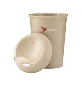 Thermosbeker bedrukken Rice Cup met deksel 400 ml koffiebeker
