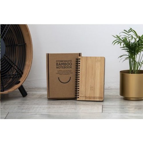 Notebook made from Stonewaste-Bamboo A5 – W09940