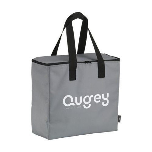 Stevige koeltas met ritssluiting en handgrepen