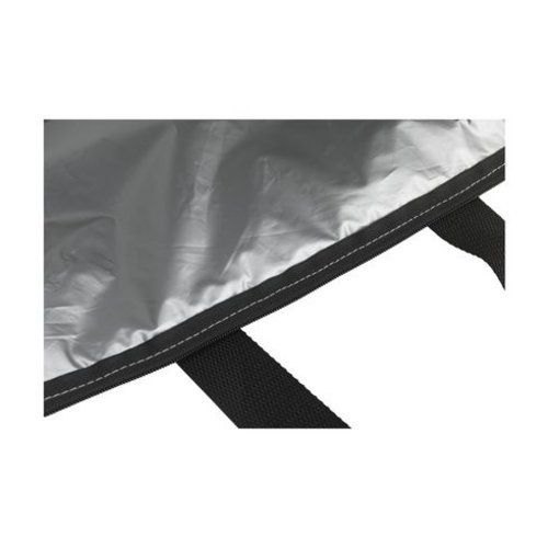 Stevige koeltas met ritssluiting en handgrepen bedrukken met logo
