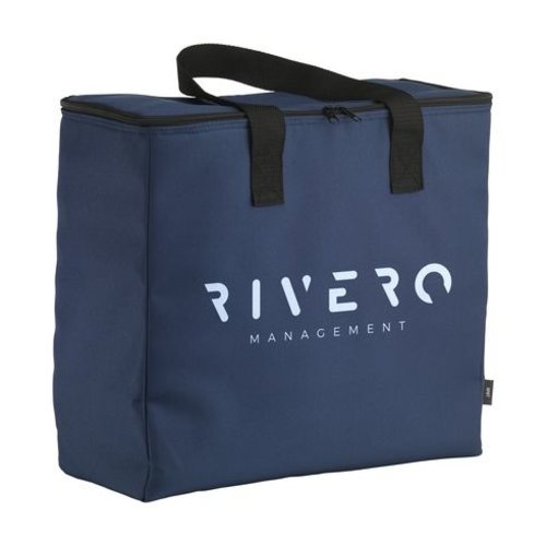 Stevige koeltas met ritssluiting en handgrepen