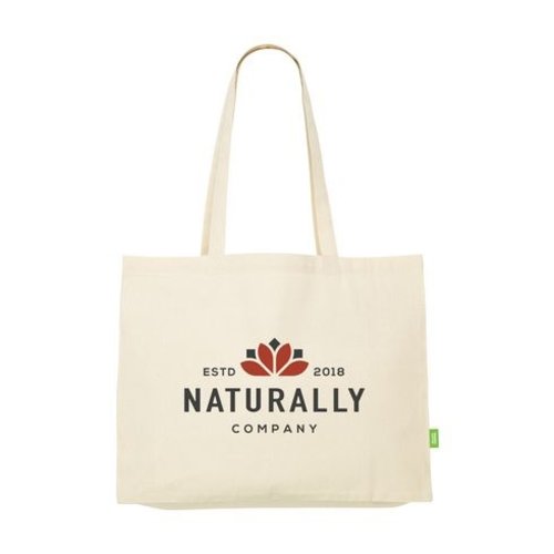 ECO Shopper Organic Cotton winkeltas bedrukken met logo DeBle