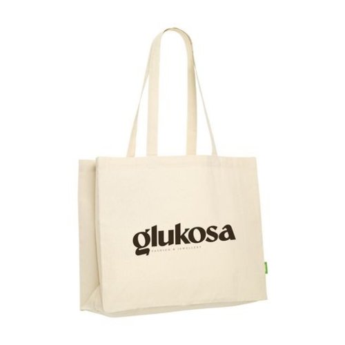 ECO Shopper Organic Cotton winkeltas bedrukken met logo DeBle