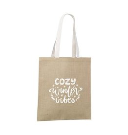 Madrid Jute Shopper winkeltas bedrukken met logo DeBle