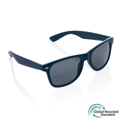 GRS Gerecyclede Plastic Zonnebril P45396 met logo bedrukken DeBle