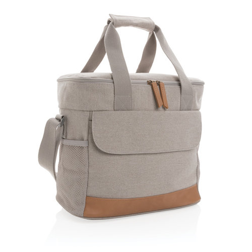 DeBle Impact AWARE 16 oz. gerecycled canvas koeltas P422.39 met logo bedrukking