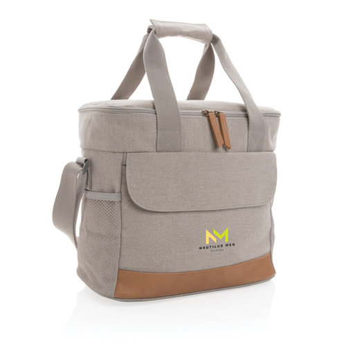 DeBle Impact AWARE 16 oz. gerecycled canvas koeltas P422.39 met logo bedrukking
