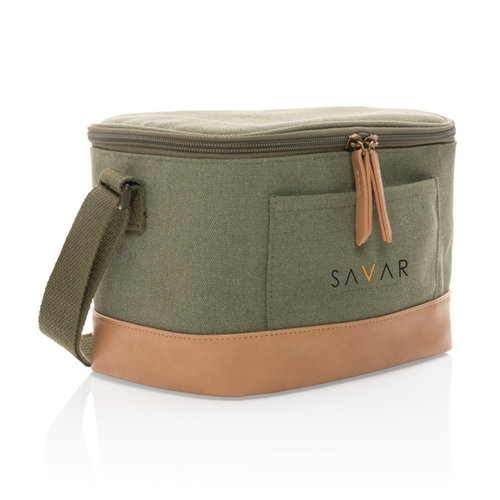 Impact AWARE 16 oz. canvas koeltas voor zes blikjes P422.425 Impact AWARE 16 oz. canvas koeltas voor zes blikjes P422.425
