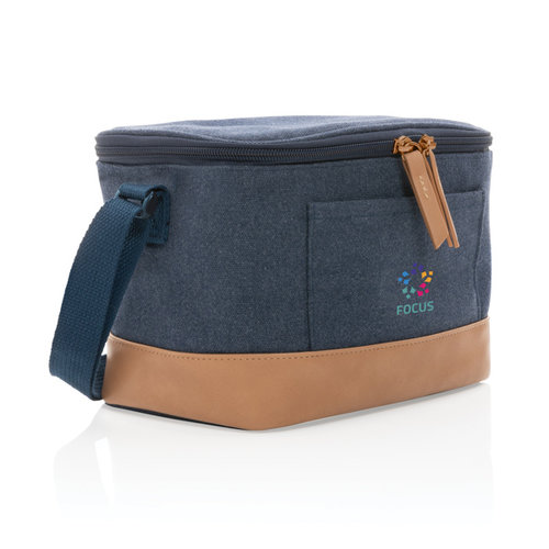 Impact AWARE 16 oz. canvas koeltas voor zes blikjes P422.425 Impact AWARE 16 oz. canvas koeltas voor zes blikjes P422.425