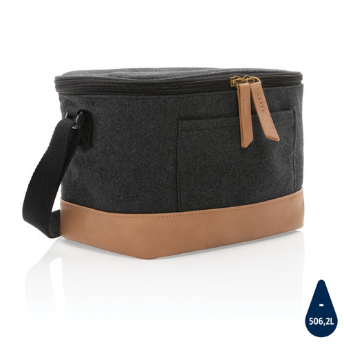 Impact AWARE 16 oz. canvas koeltas voor zes blikjes P422.425 Impact AWARE 16 oz. canvas koeltas voor zes blikjes P422.425
