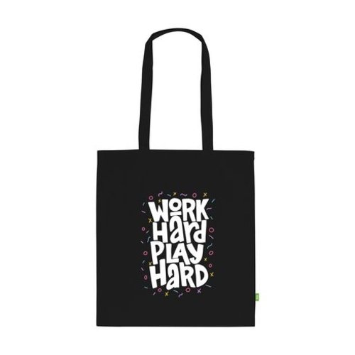 Organic Cotton Shopper (140 g/m²) tas bedrukken met logo