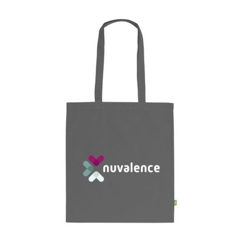 Organic Cotton Shopper (140 g/m²) tas bedrukken met logo