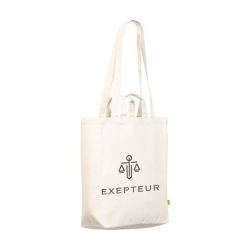 Organic Cotton Canvas Tote Bag winkeltas bedrukken met logo DeBle