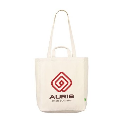 Organic Cotton Canvas Tote Bag winkeltas bedrukken met logo DeBle