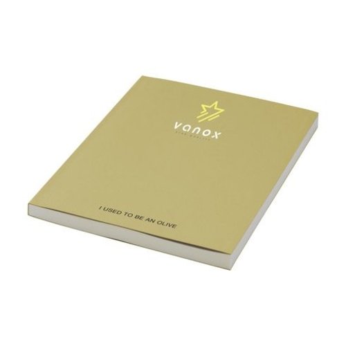 Notebook Agricultural Waste A5 W12410 van agrarisch afval en gerecycled papier met 100 pagina’s en softcover