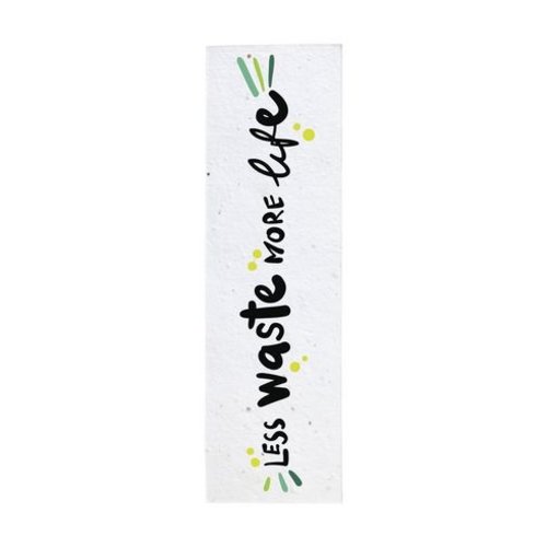 Seed Paper Bookmark boekenlegger 1494 Seed Paper Bookmark boekenlegger 1494