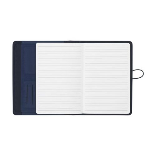 Quest Portfolio RPET A5 schrijfmap 6494 van gerecyclede PET-flessen met insteekvakken, pennenlus en notitieboek