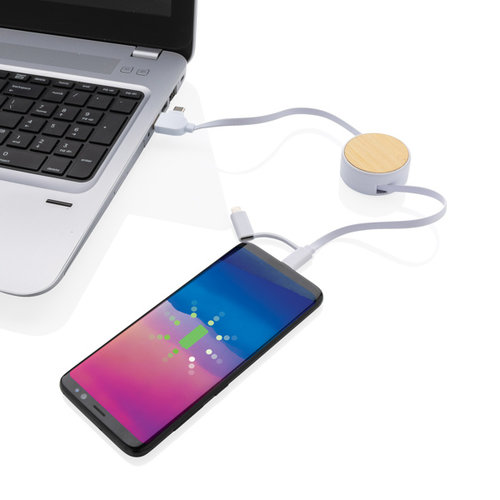 Ontario 6-in-1 oprolbare kabel P302.373