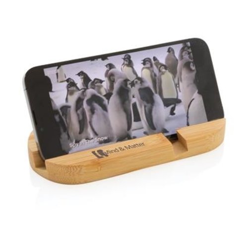 Bamboe tablet en telefoon stand P301.379