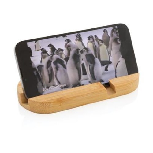 Bamboe tablet en telefoon stand P301.379