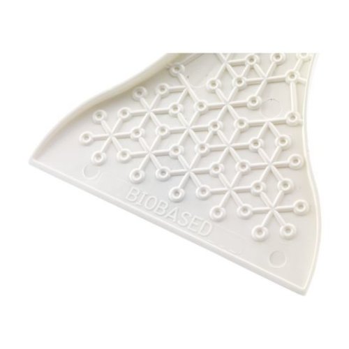 DeBle social plastic ijskrabber bedrukt W146 duurzame winter ijskrabber voor bedrijven