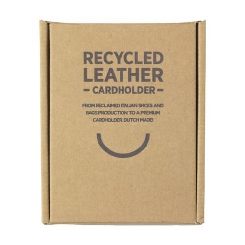 Recycled Leather Passport Holder paspoorthoesje W140