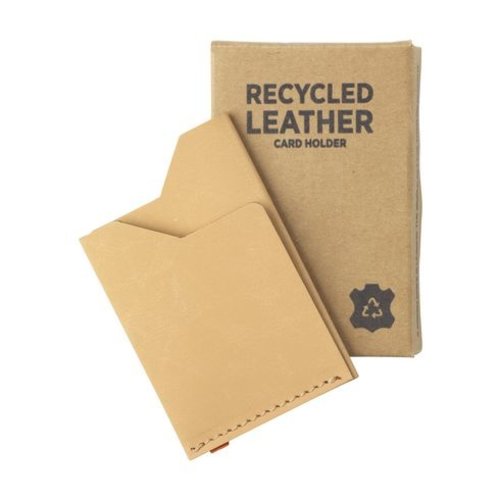 Recycled Leather Cardholder kaarthouder W136