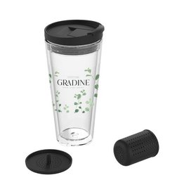 Thermosflessen bedrukken Drinkbeker met infuser
