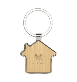 Sleutelhanger in de vorm van een huisje