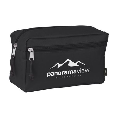 Stacey RPET toilettas bedrukken met logo DeBle