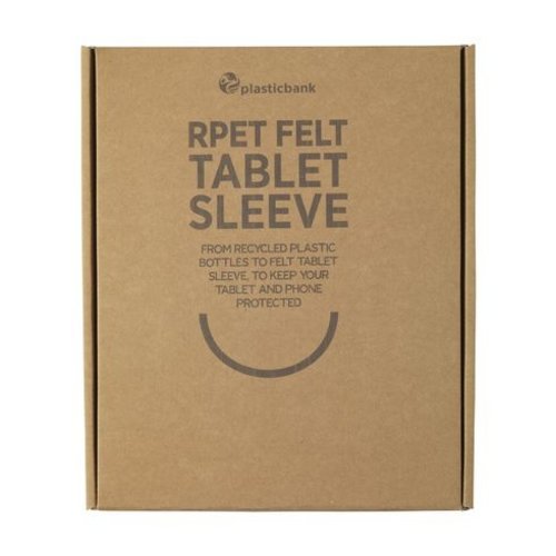 DéBlé RPET Felt Tablet Sleeve 10,2 inch tablethoes bedrukken met logo