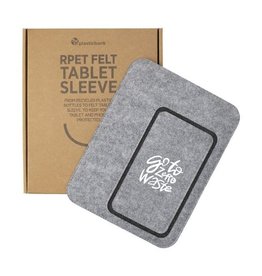 Tablet sleeve van RPET vilt