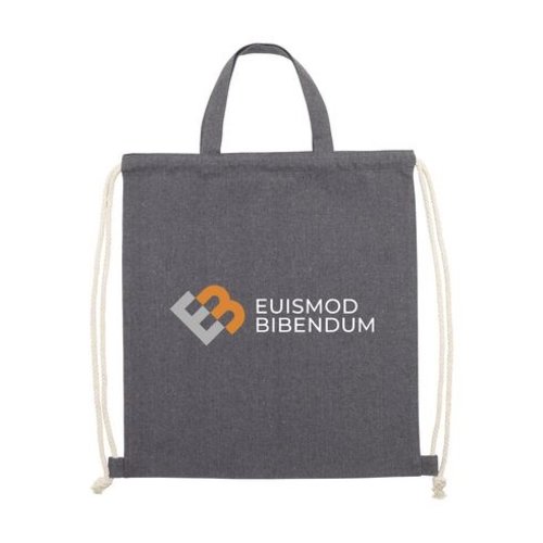 Recycled Cotton PromoBag Plus rugzak bedrukken met logo